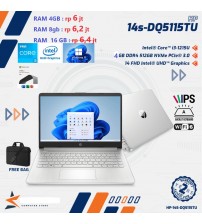 LAPTOP HP 14s- core  i3- 1215 (gen 12)  -  4 GB | SSD 512GB | 14" | FHD | IPS | W11 